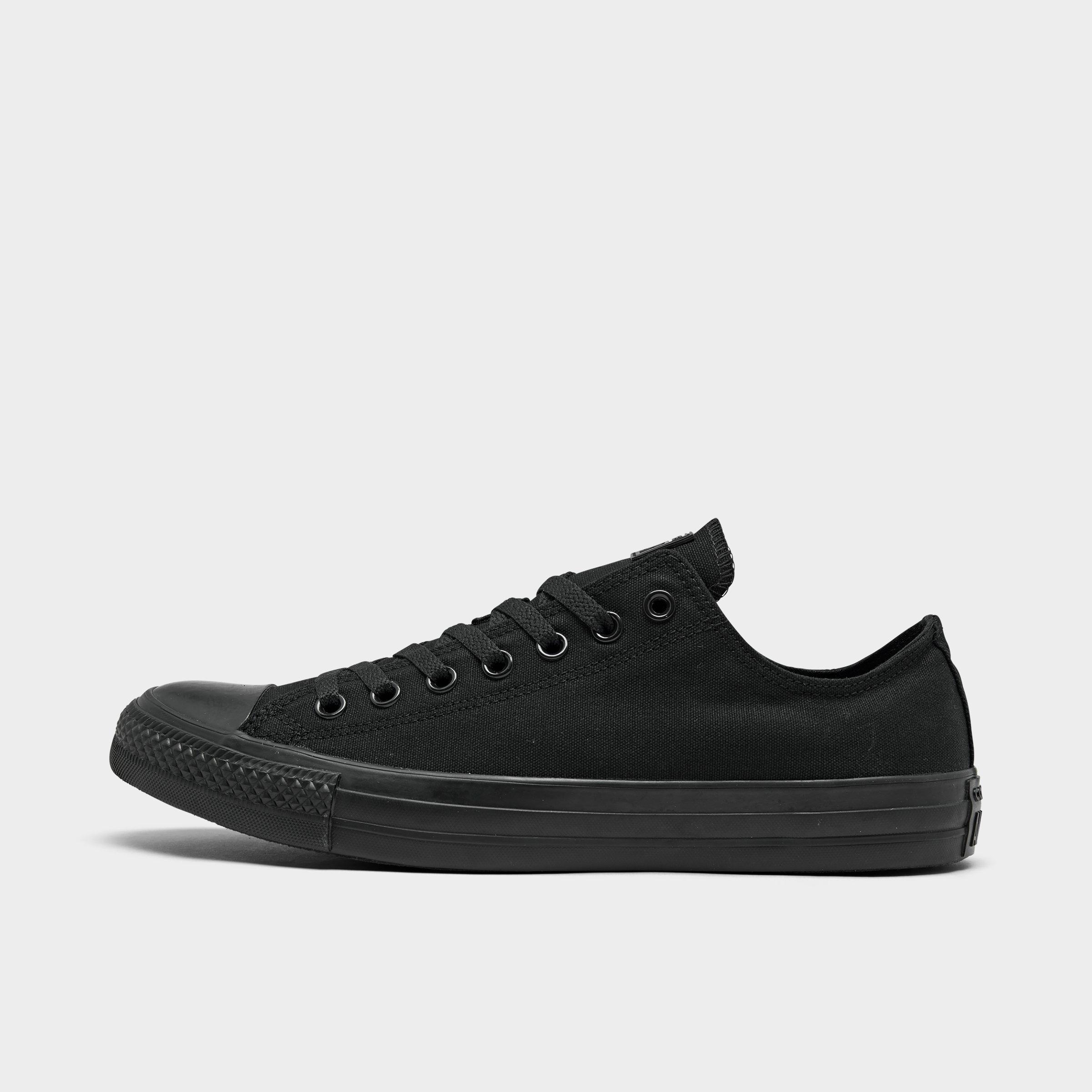 converse full black low low cost 82c2a da992