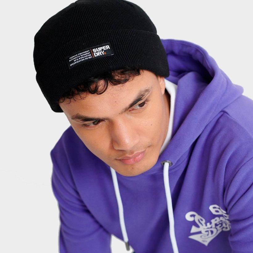 superdry beanie hat