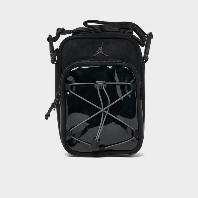 Back view of Jordan Festival Crossbody Bag (1L) in Black Click to zoom