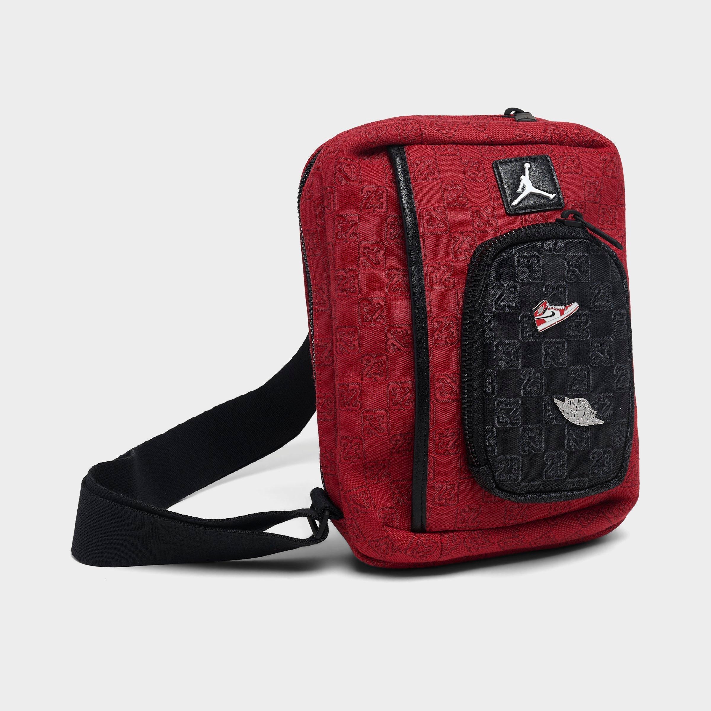【未使用級】JORDAN BRAND MONOGRAM BOSTON Jordan Monogram Pouch (0.98L) Dark Smoke Grey - SS24 - US