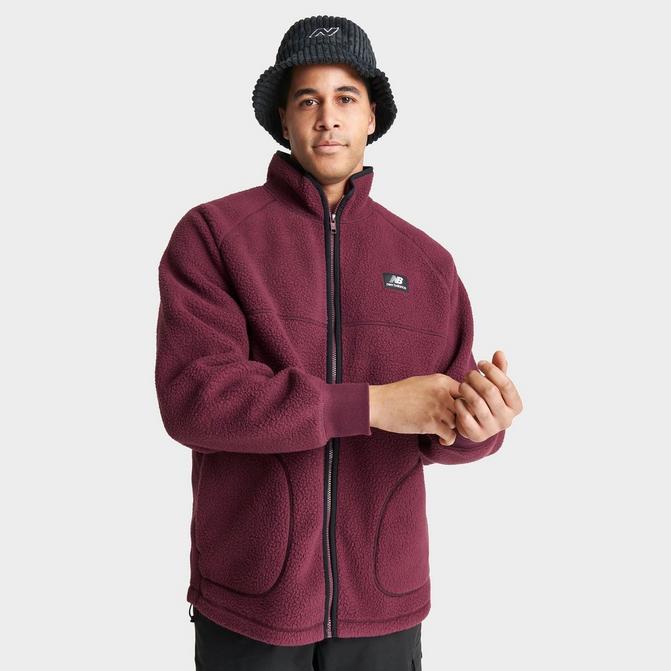 Men s New Balance Athletics Polar Fleece Full Zip Jacket