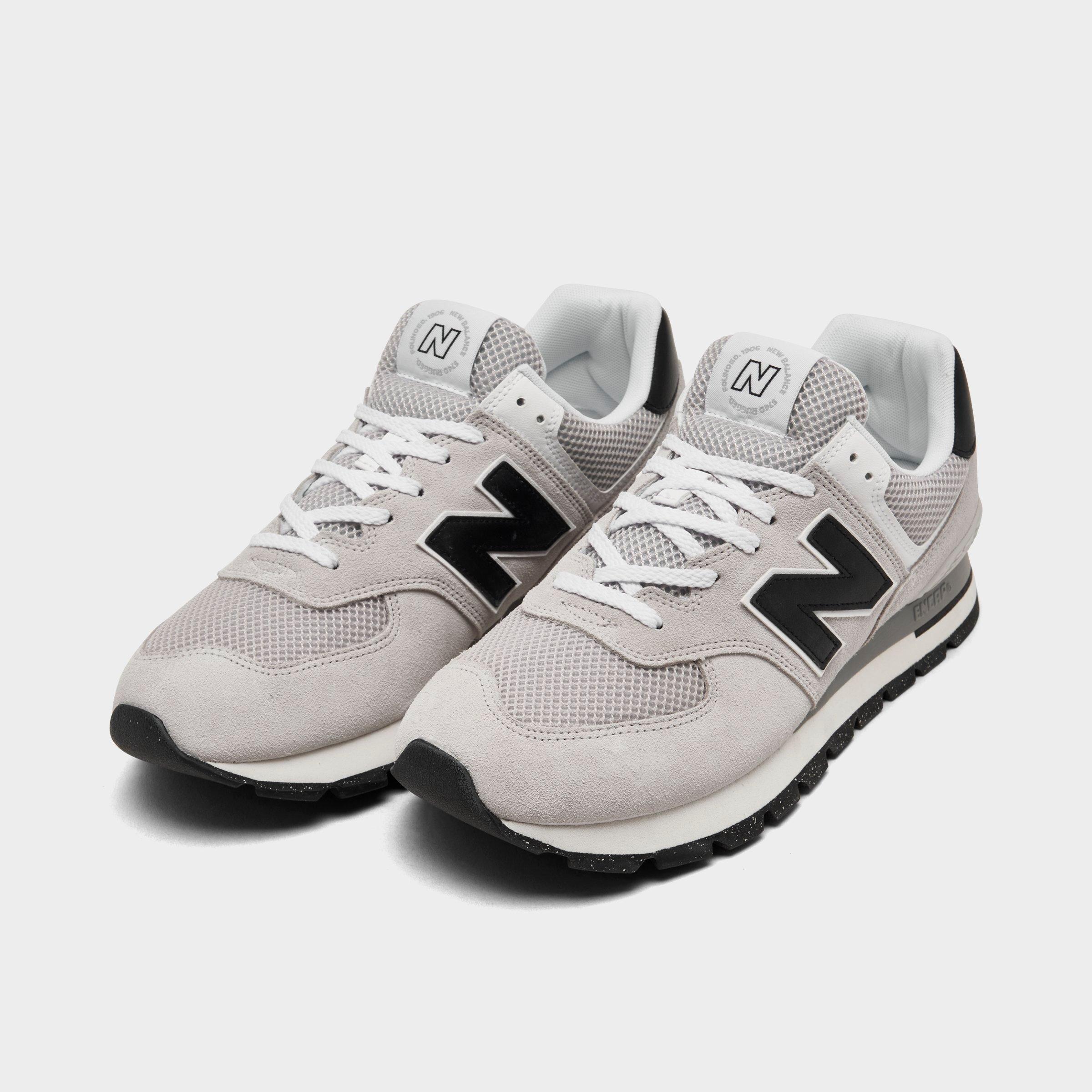 new balance 574 grey and black