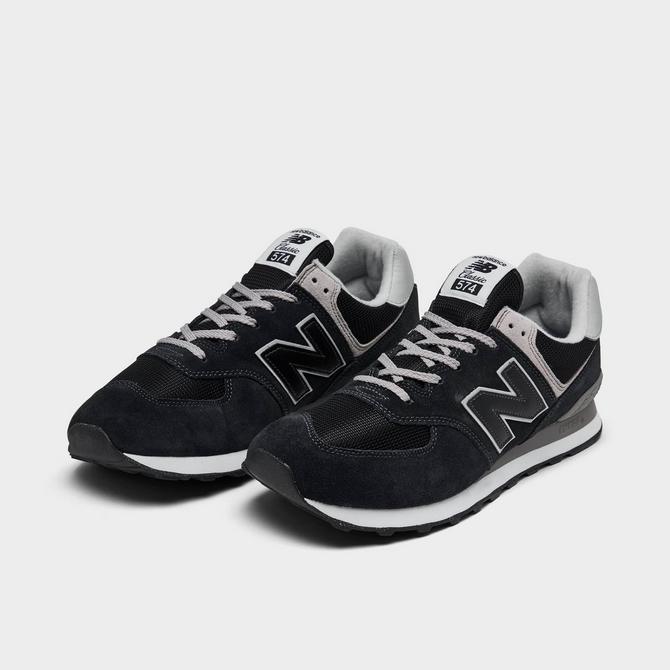 New balance 574 mens all black best sale