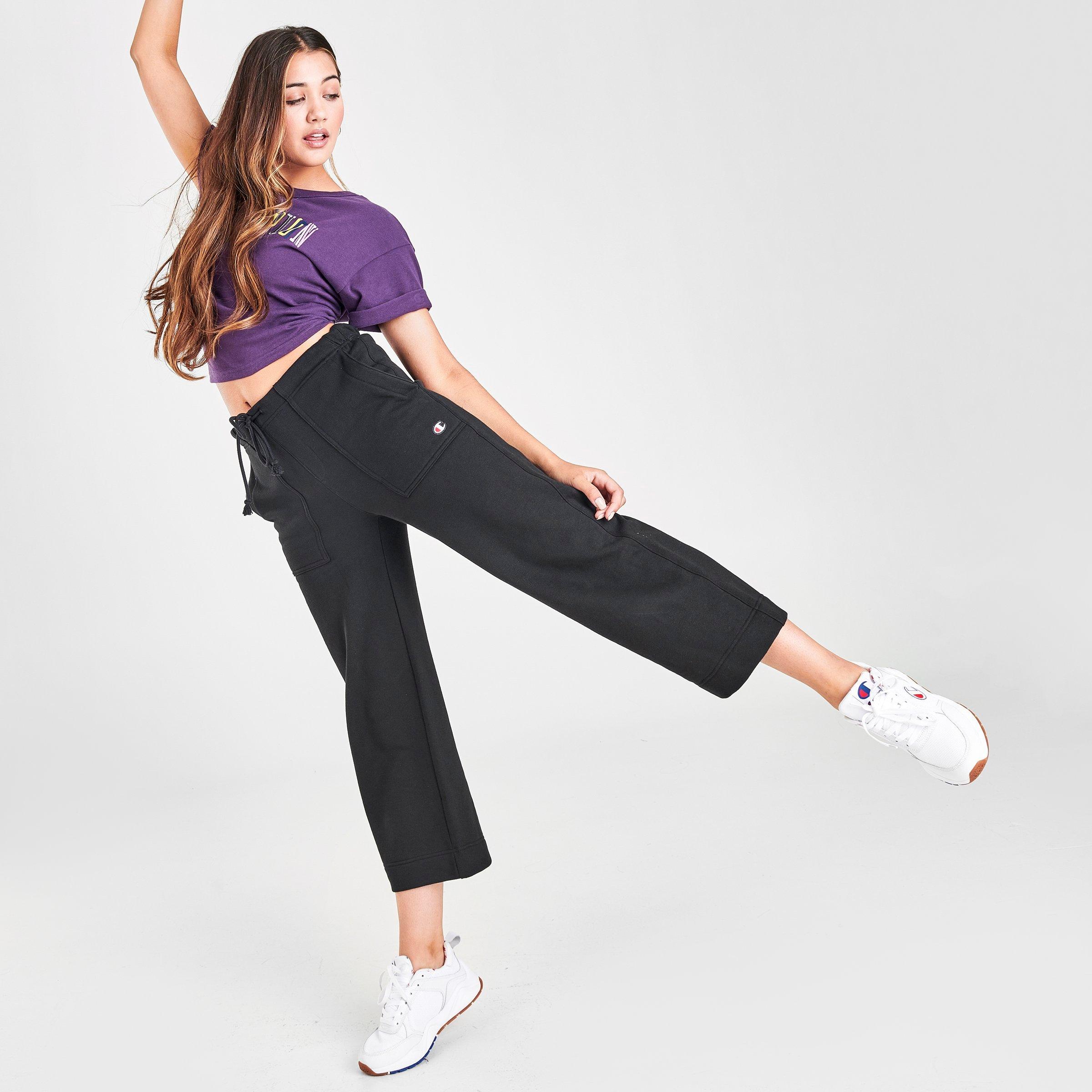 champion cropped sweatpants