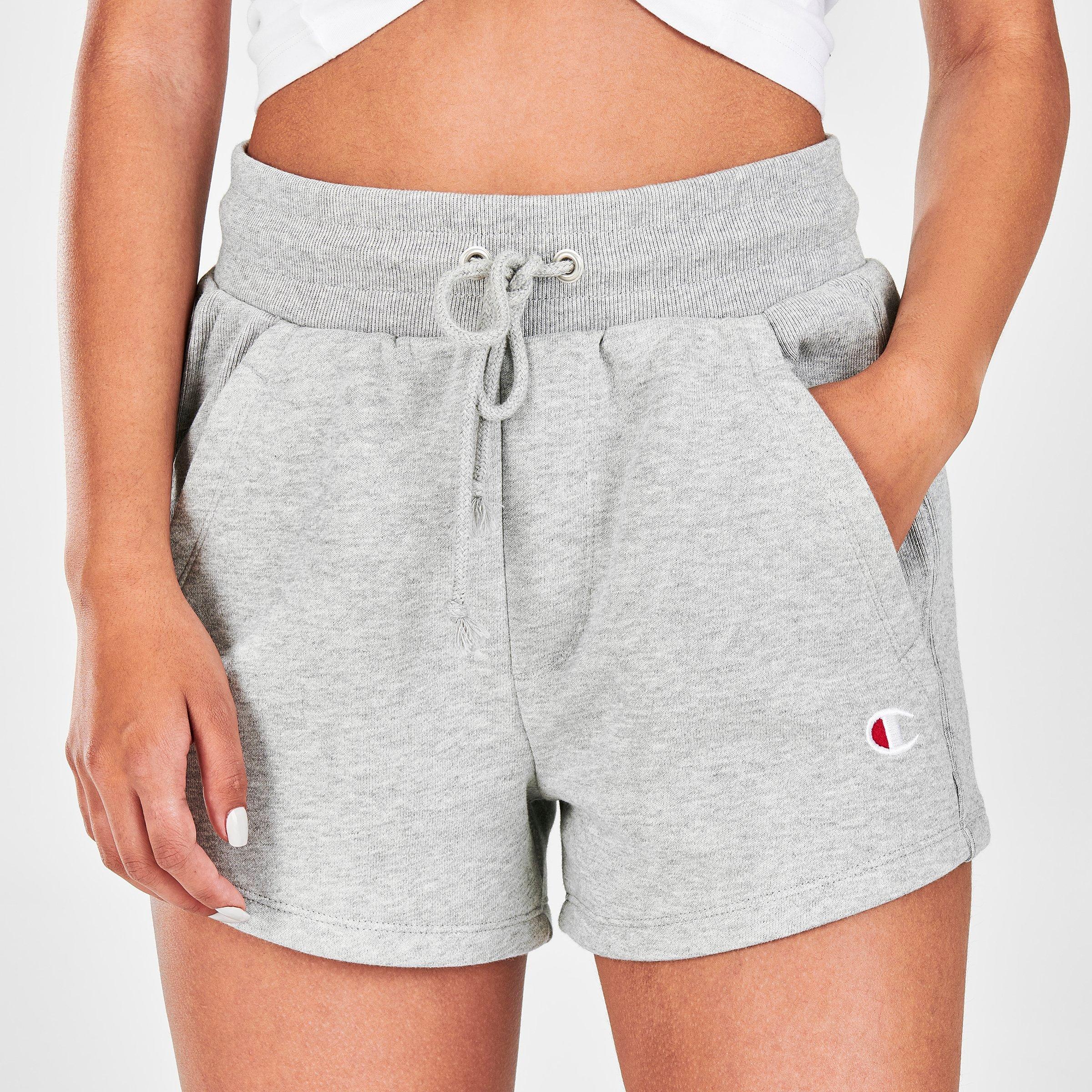 grey champion shorts womens