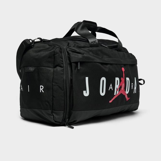Back view of Air Jordan Velocity Duffel Bag (62.5L) in Black/White Click to zoom