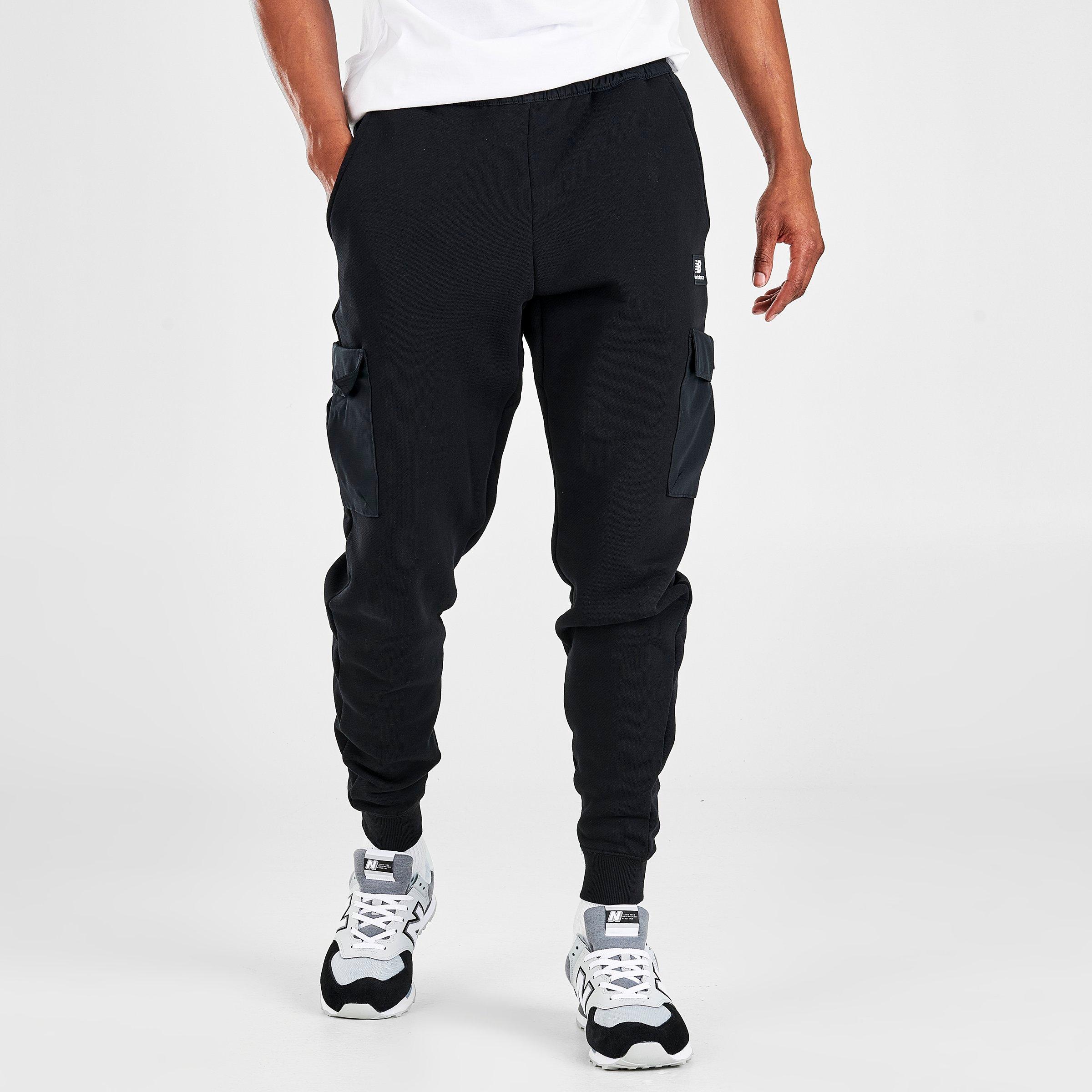 new balance joggers black