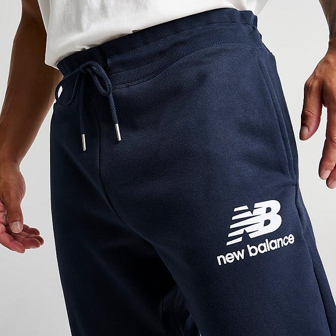 Men's New Balance Essentials Stacked Logo Sweatpants| Finish Line