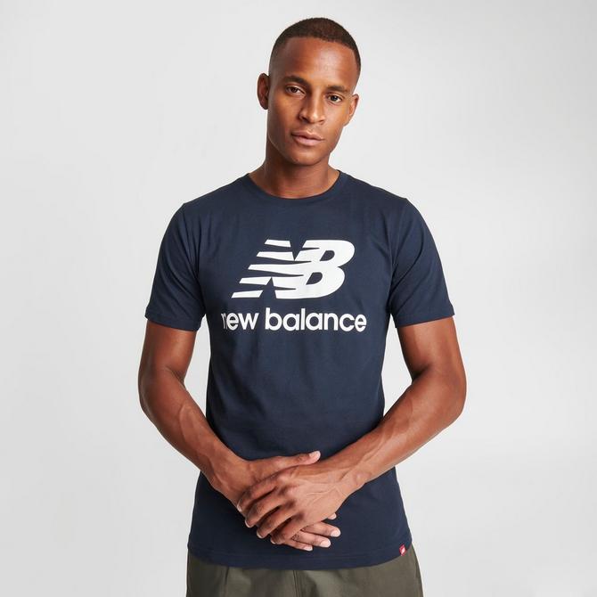 Men\'s New Balance Essentials Stacked Logo T-Shirt | Finish Line