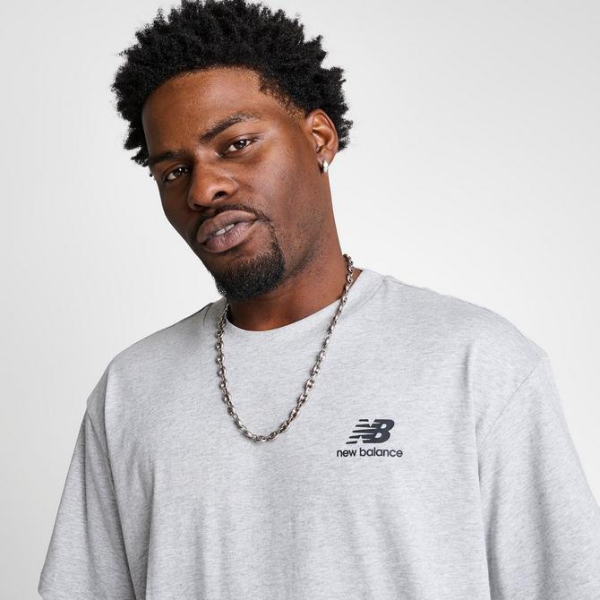 New balance t shirt hot sale grey