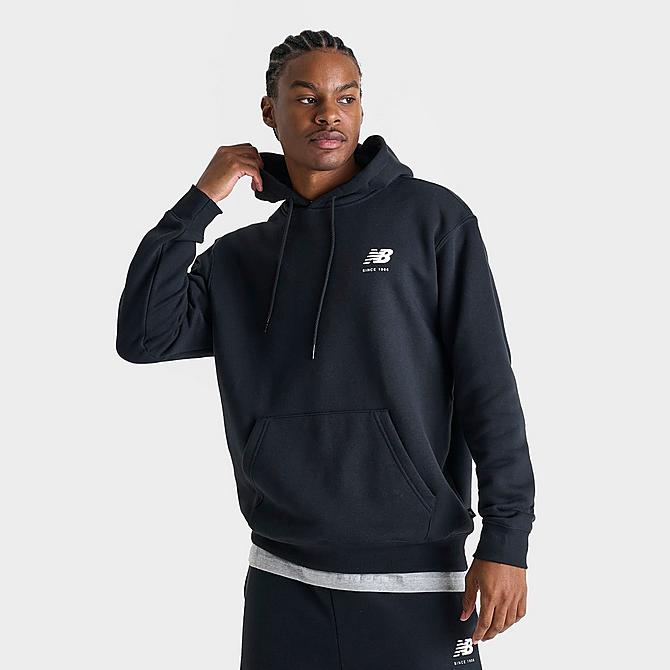 Men's New Balance Linear Graphic Fleece Hoodie| Finish Line Men's New Balance Linear Graphic Fleece Hoodie| Finish Line