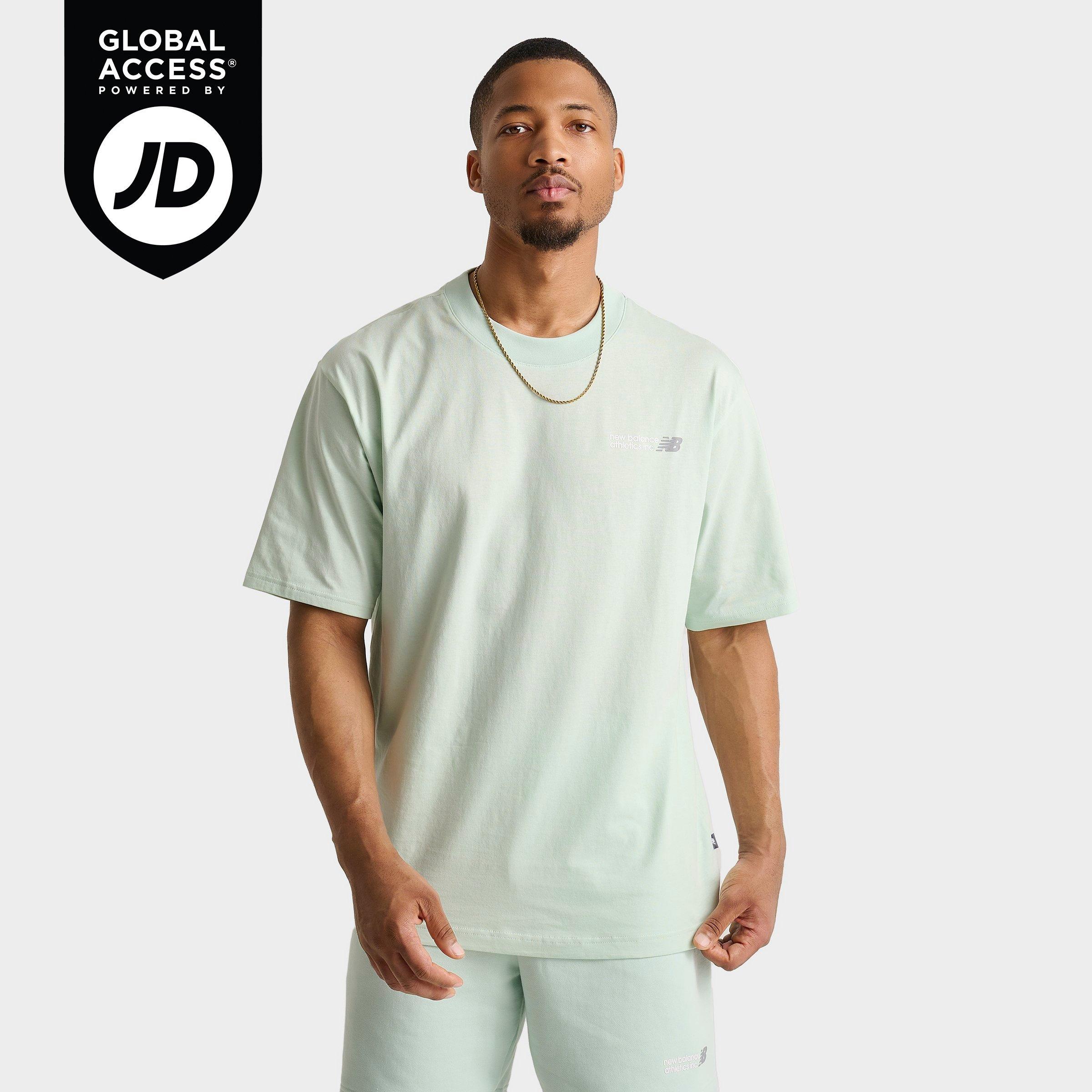 Men's New Balance Athletics Flying NB Logo T-Shirt | Finish Line