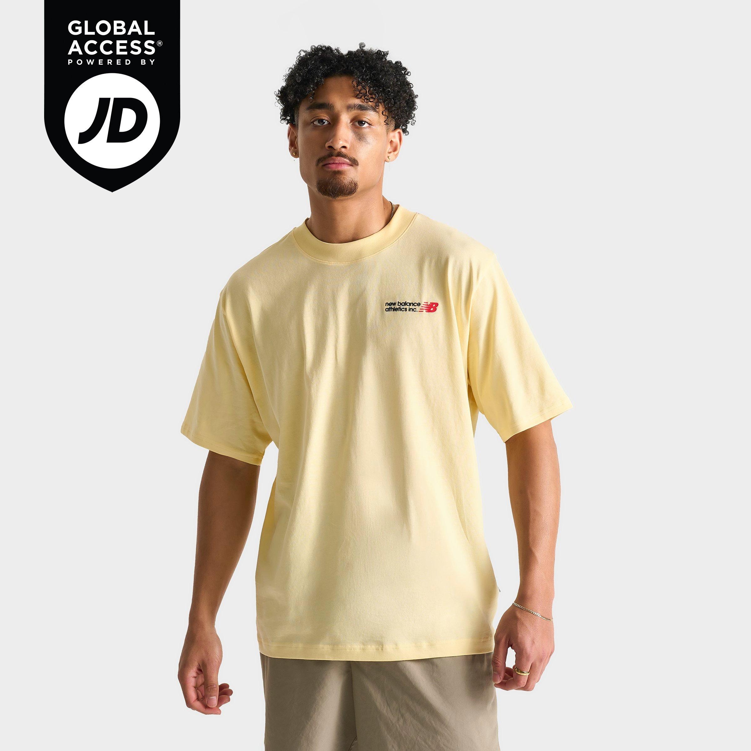 ◆New Balance◆ UNI FLYING BOSTON SHORT SLEEVE T-SHIRT SEMI Pre-Order] IU - New Balance Logo Short Sleeve T-shirt (SEMI