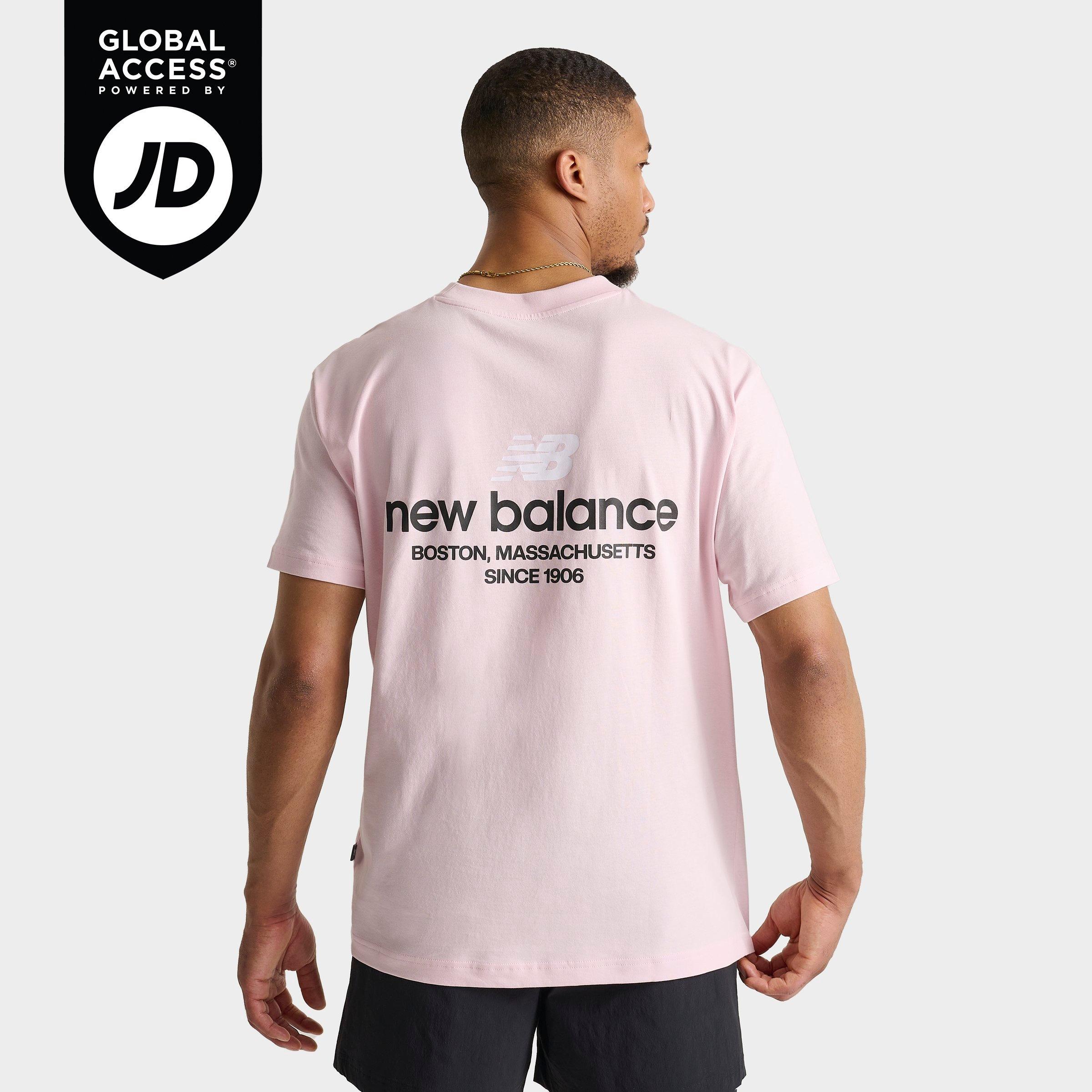 ★NEW BALANCE★ Men's Linear Back Print T-Shirt New Balance Men's New Balance Linear Graphic T-Shirt - T
