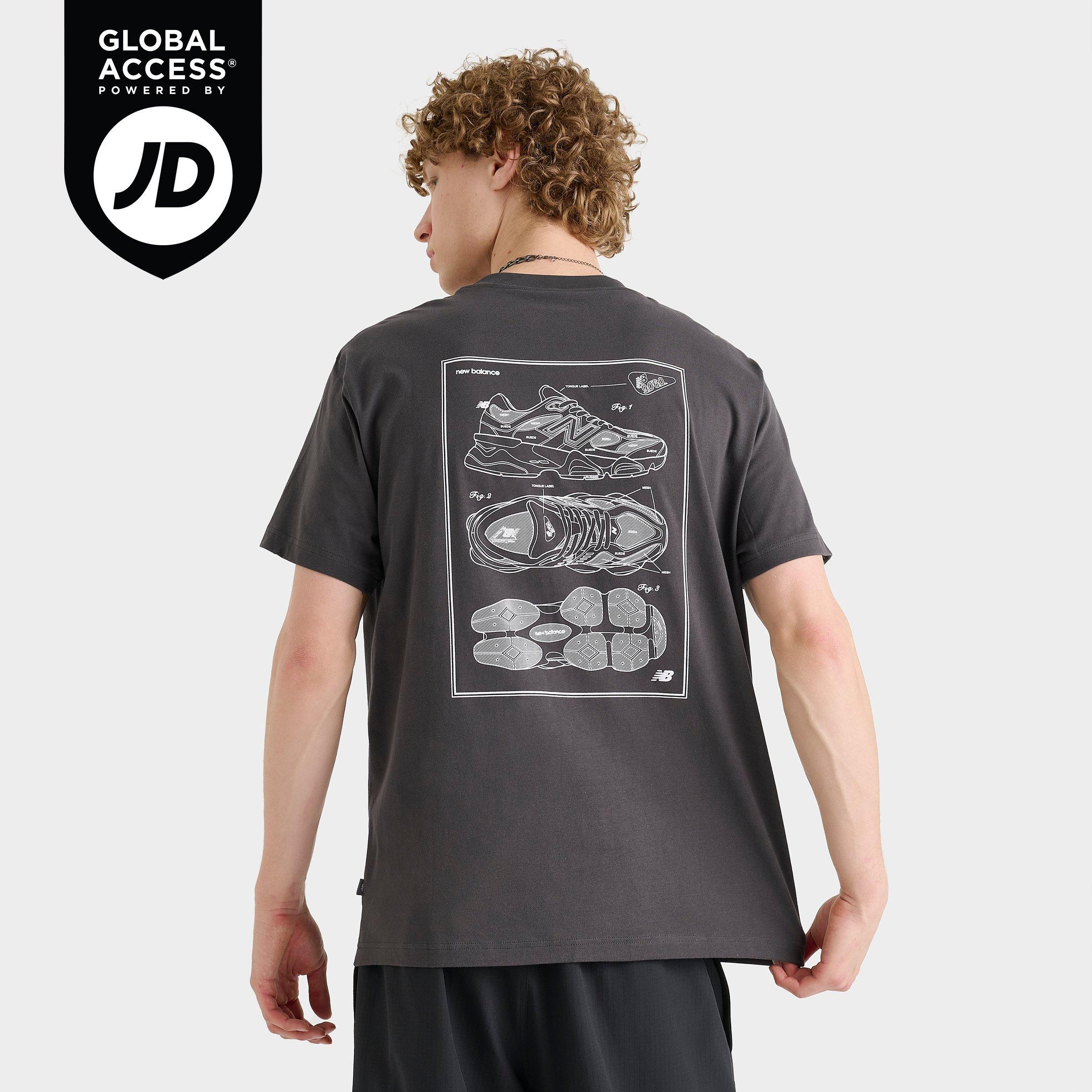 【New Balance】9060 スケッチ Tシャツ ※送関込 Men's New Balance 9060 Sketch Graphic T-Shirt | JD Sports