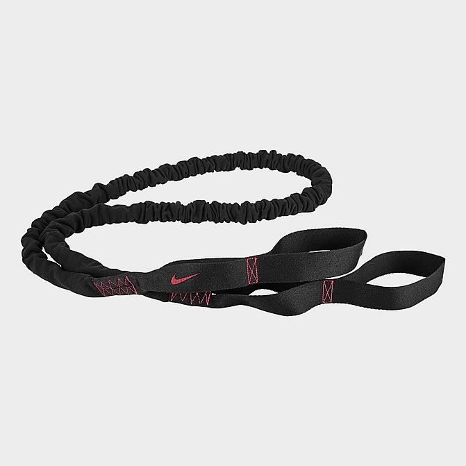 Right view of Nike Resistance Band (Medium) in Black/Light Crimson Click to zoom