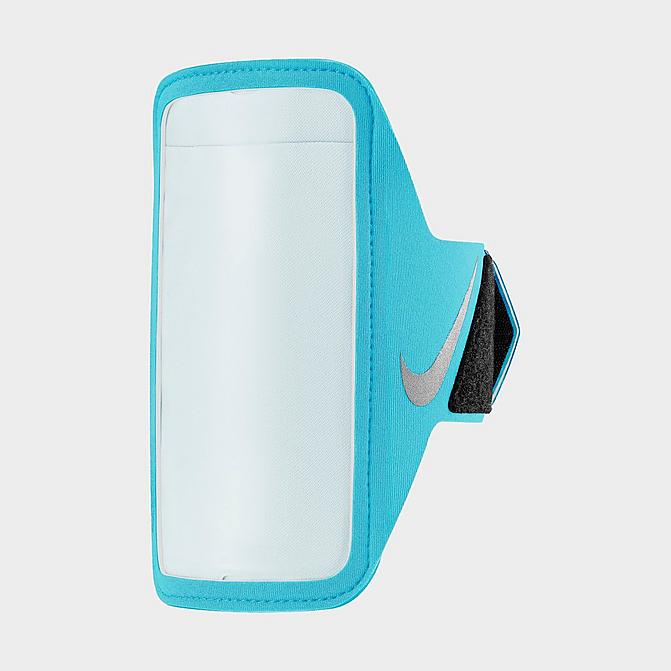 Alternate view of Nike Lean Armband in Chlorine Blue/Black/Silver Click to zoom