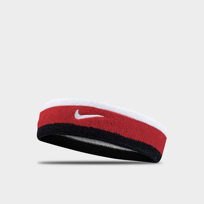 Nike swoosh hot sale headband red