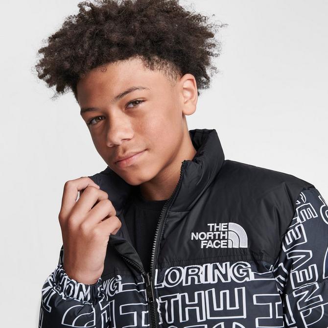 The north face boys best sale nuptse jacket