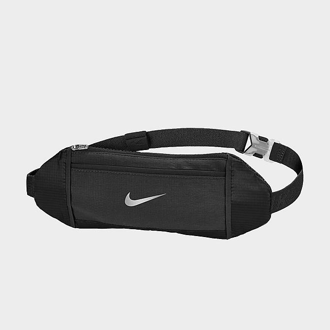 Alternate view of Nike Challenger Small Running Fanny Pack in Black/Black/Black/Silver Click to zoom