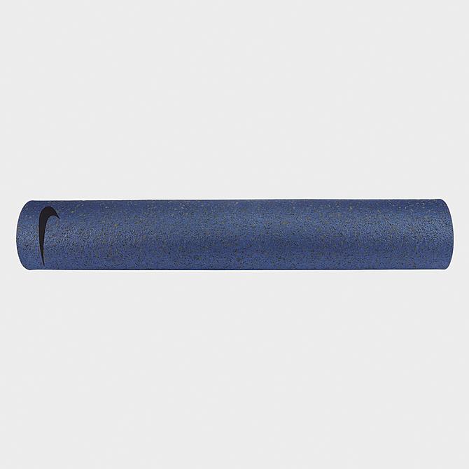 [angle] view of Nike 4mm Flow Yoga Mat in Midnight Navy/Black Click to zoom