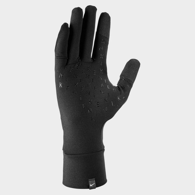 Alternate view of Women's Nike Fleece Running Gloves in Black Click to zoom