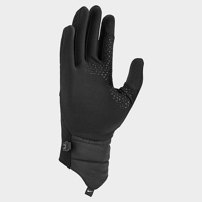 Back view of Women's Nike Quilted Gloves in Black/White Click to zoom