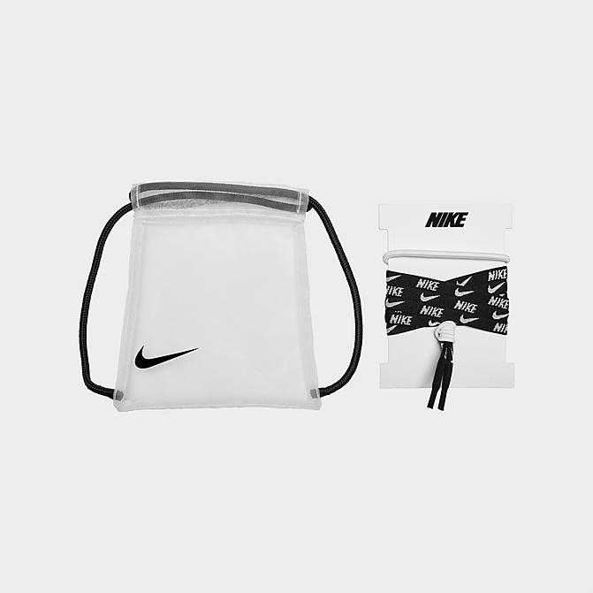 Front view of Nike Braid Kit in Black/White Click to zoom