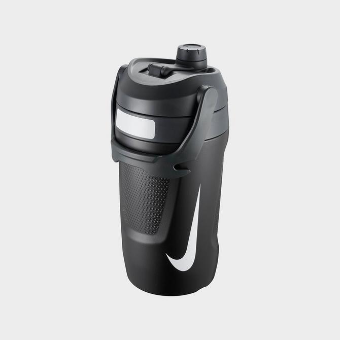 Nike Refuel Water Bottle with Locking Lid - Anthracite Black & Silviridescent - 32 oz