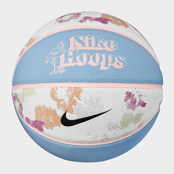 Right view of Nike Printed 8P Basketball in White/Boarder Blue/Atmosphere/Black Click to zoom