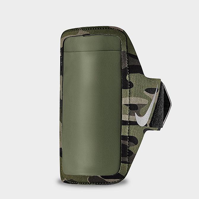 Alternate view of Nike Lean Printed Armband Plus in Medium Olive/Black/Silver Click to zoom