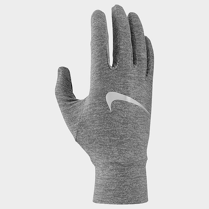 Back view of Men's Nike Accelerate Running Gloves in Heather Grey Click to zoom