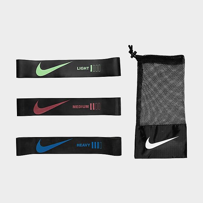 Right view of Nike Mini Resistance Bands (3-Pack) in Black Click to zoom