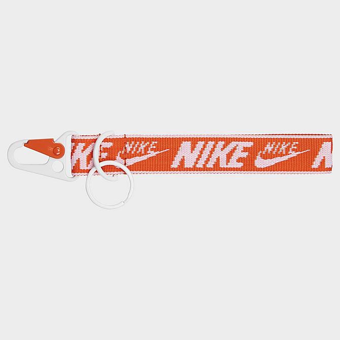 Alternate view of Nike Key Holder Wrist Lanyard in Safety Orange/White Click to zoom