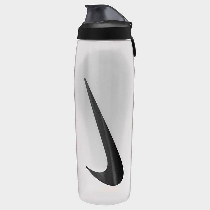 Nike Refuel Water Bottle with Locking Lid - Anthracite Black & Silviridescent - 32 oz