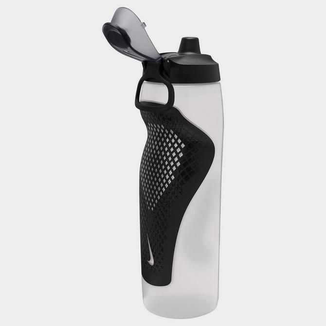Nike Refuel 32 oz. Water Bottle with Locking Lid, Natural/Blk/Blkiridescent
