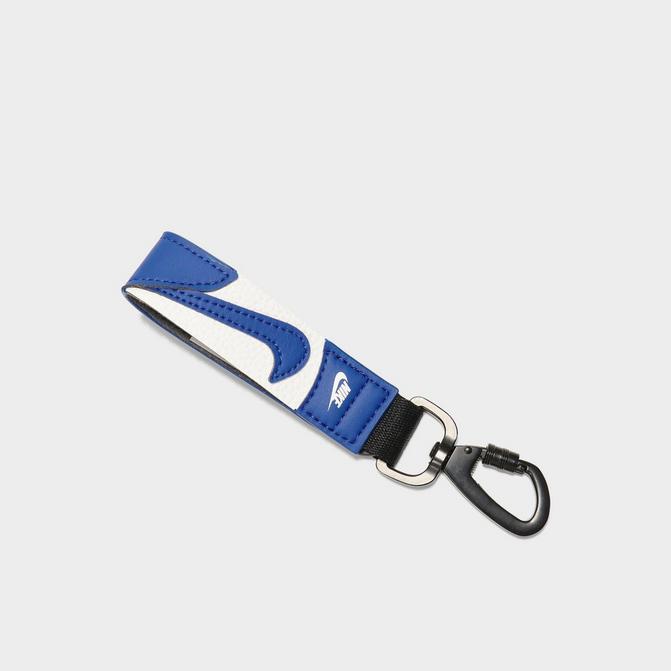 White hotsell nike keychain