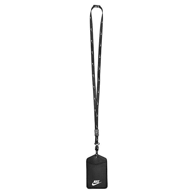 Front view of Nike I.D. Badge Lanyard in Black/White Click to zoom