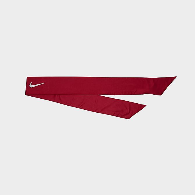 Front view of Nike Dri-FIT Training Head Tie in Gym Red/White Click to zoom