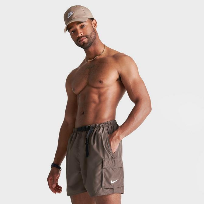 Men's Nike Swim Cargo Swim Shorts Finish Line
