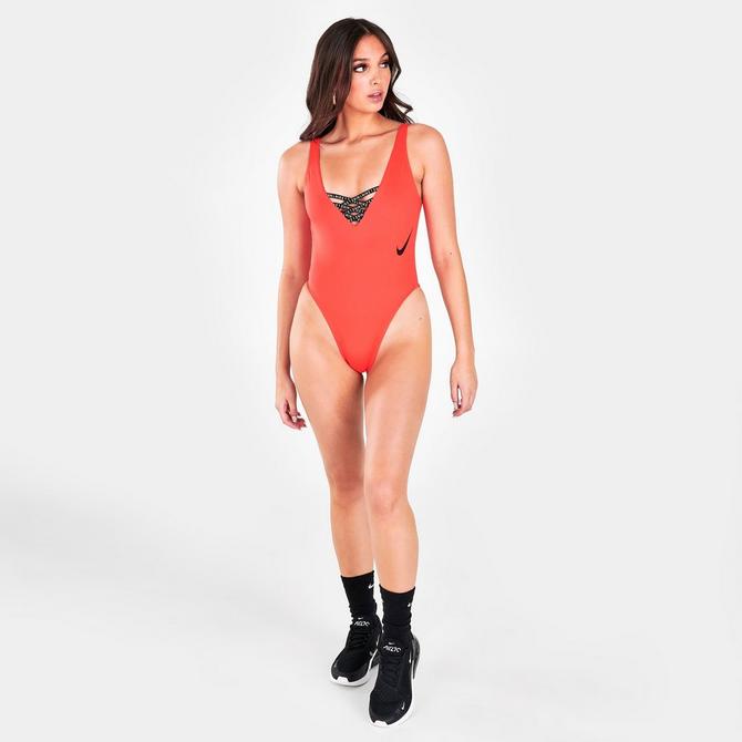 Women S Nike U Back One Piece Sneakerkini Finish Line