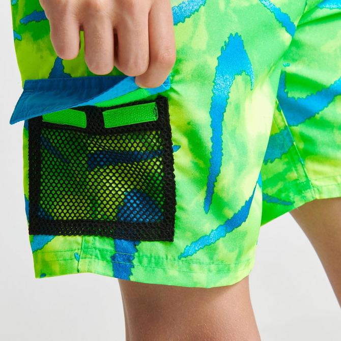 as Isoleren Onafhankelijk Boys' Nike Tie Dye Swoosh Cargo Swim Shorts| Finish Line