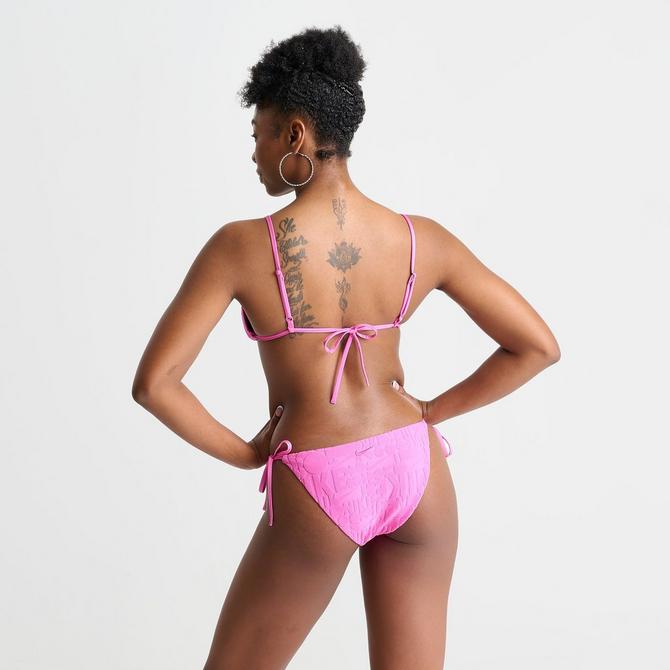 Women s Nike Swim Retro Flow String Bikini Bottoms Finish Line