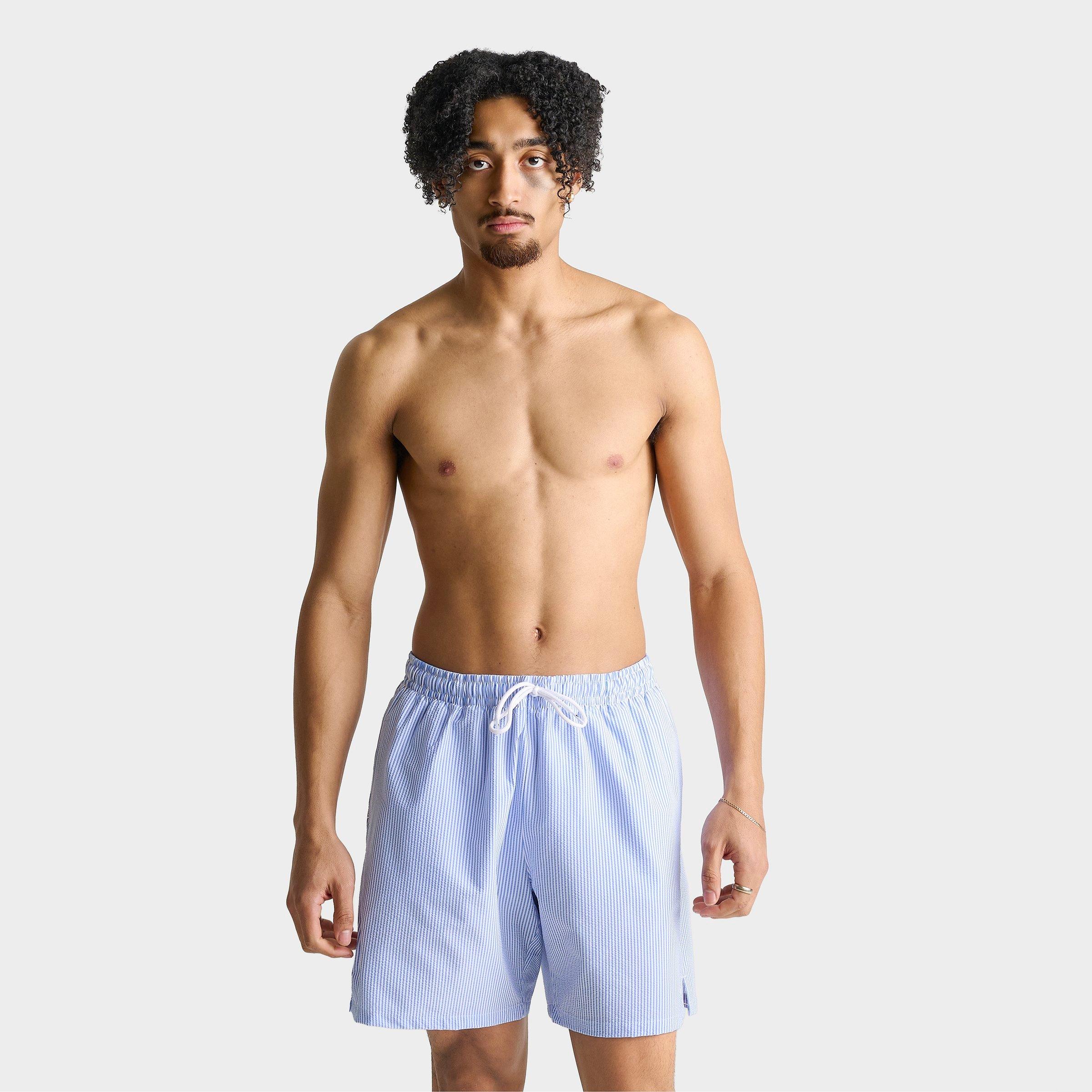 Men's Nike Swim Breaker Seersucker Ripple Brief-Lined 7