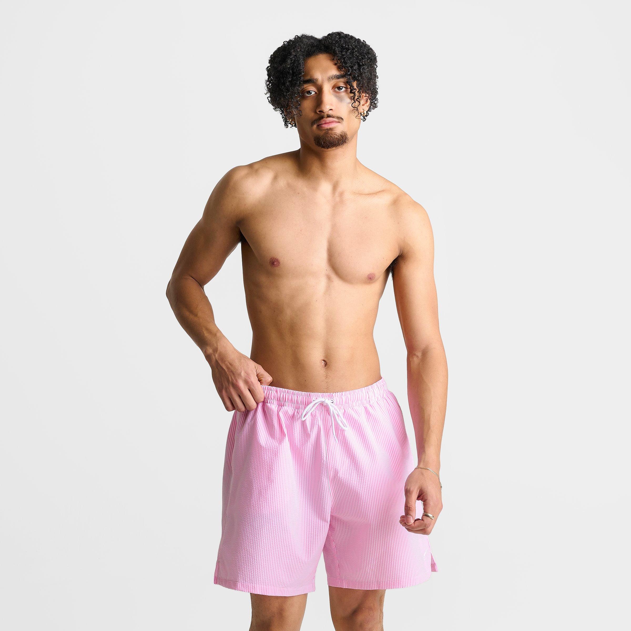 Men's Nike Swim Breaker Seersucker Ripple Brief-Lined 7