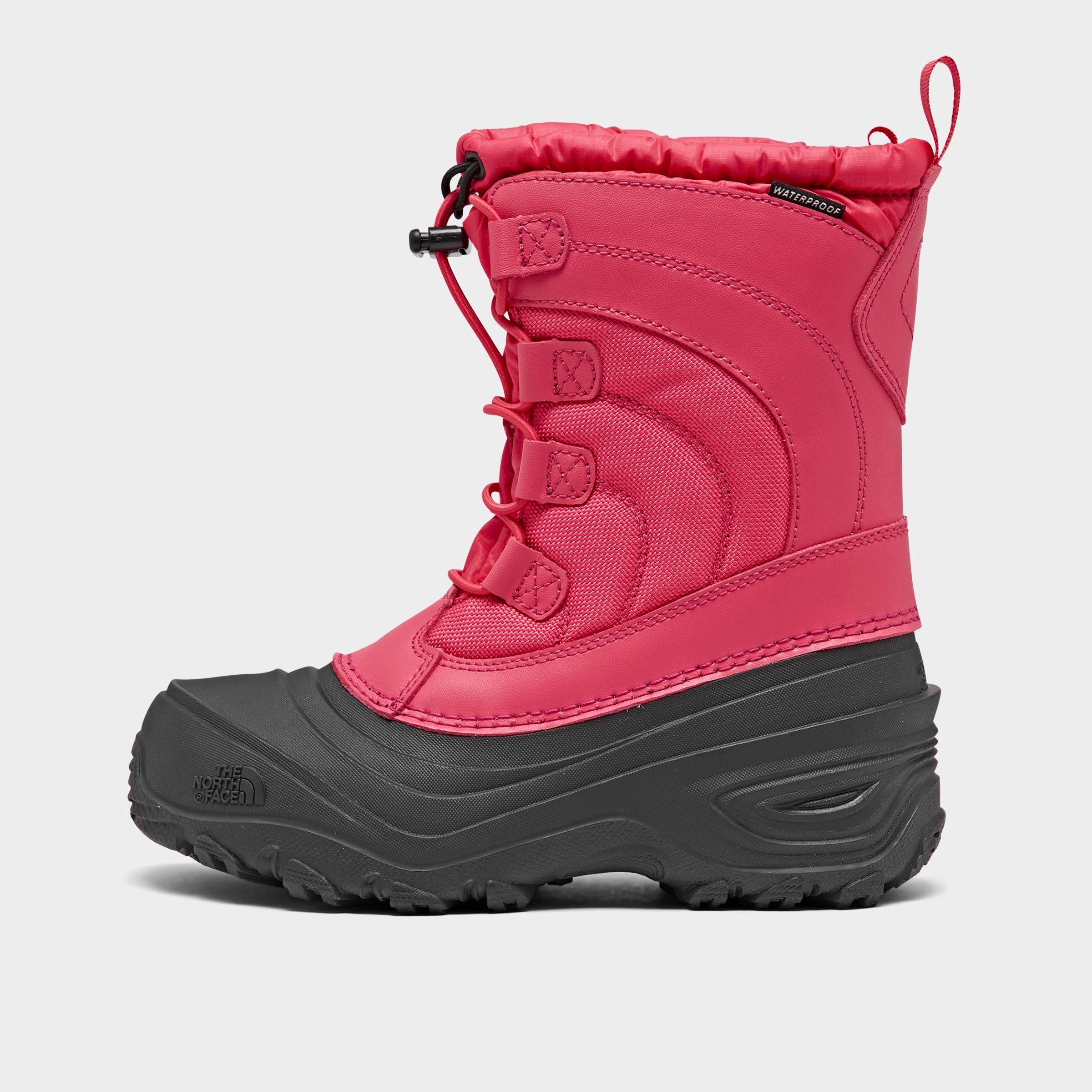 north face black winter boots