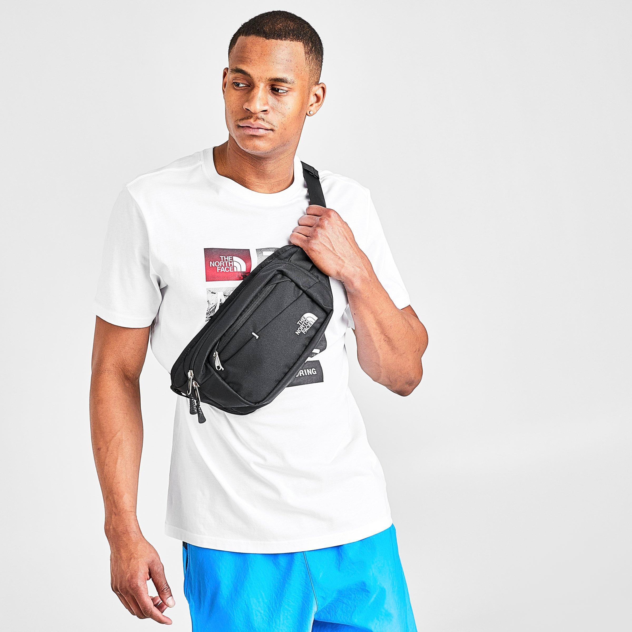 black north face fanny pack