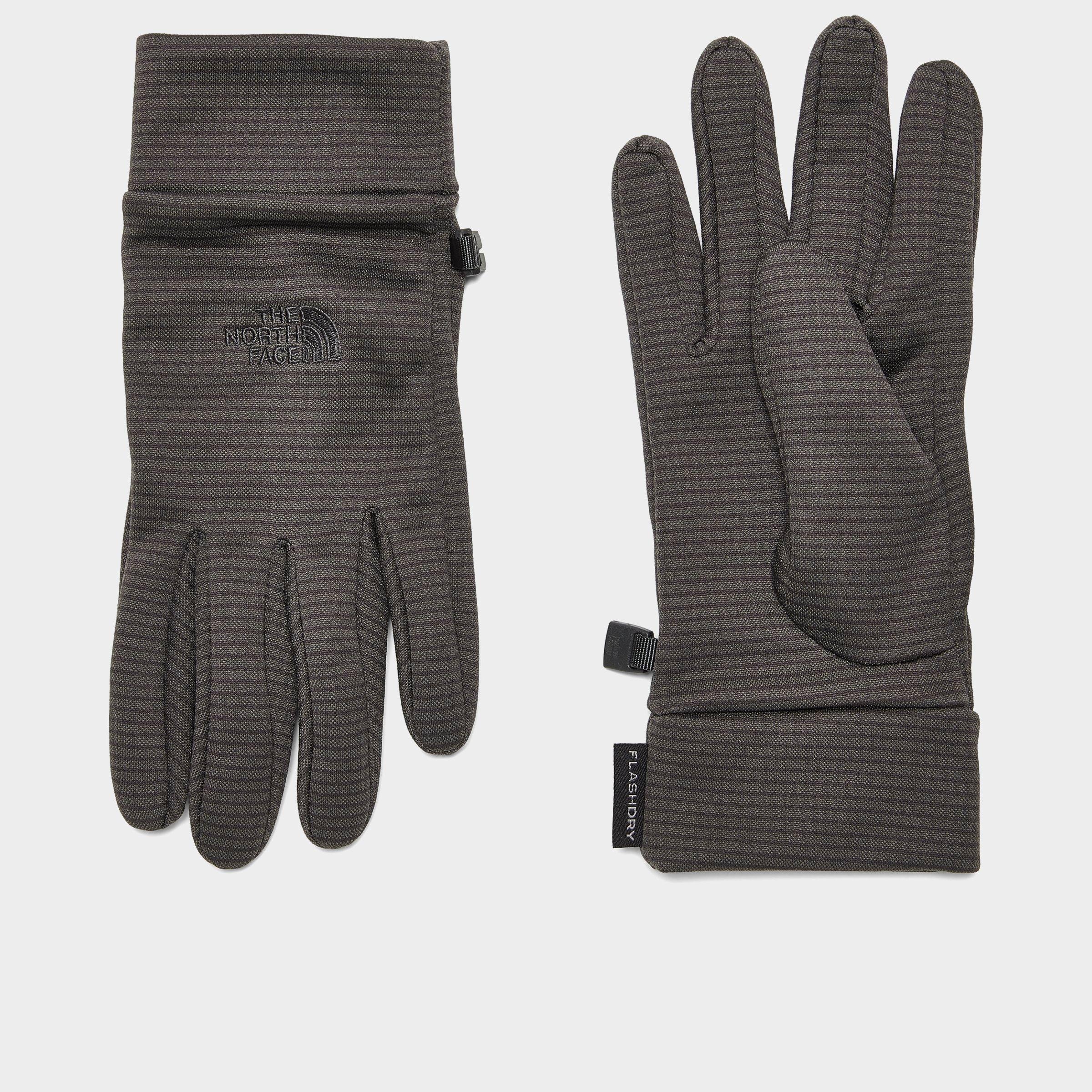 grey north face gloves