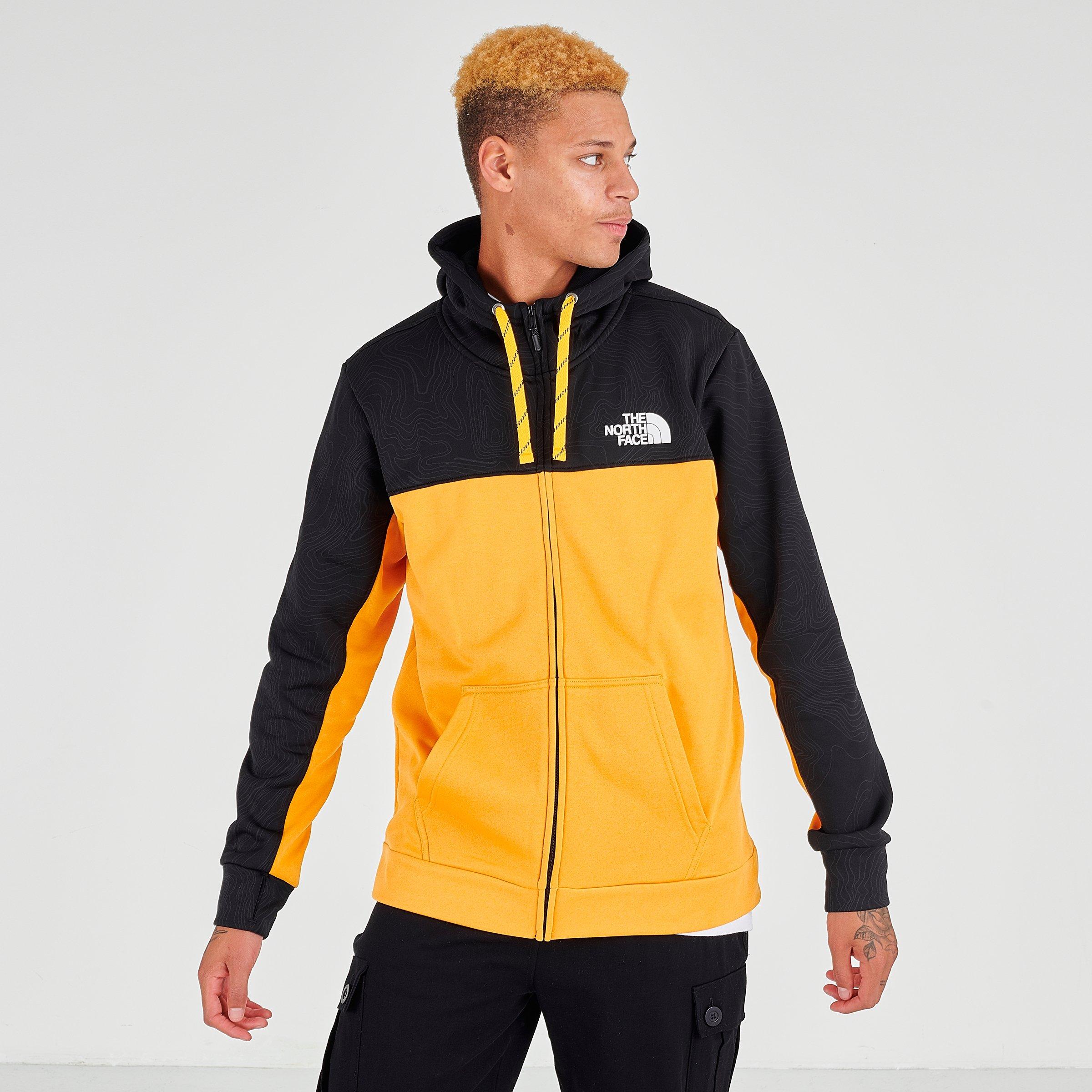 the north face m surgent bloc fz hoodie