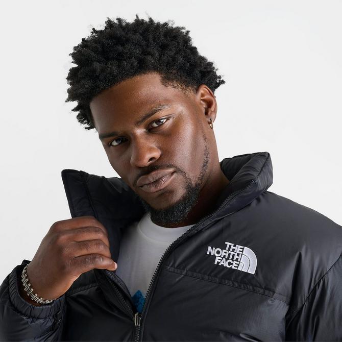 Mens black nuptse jacket sale